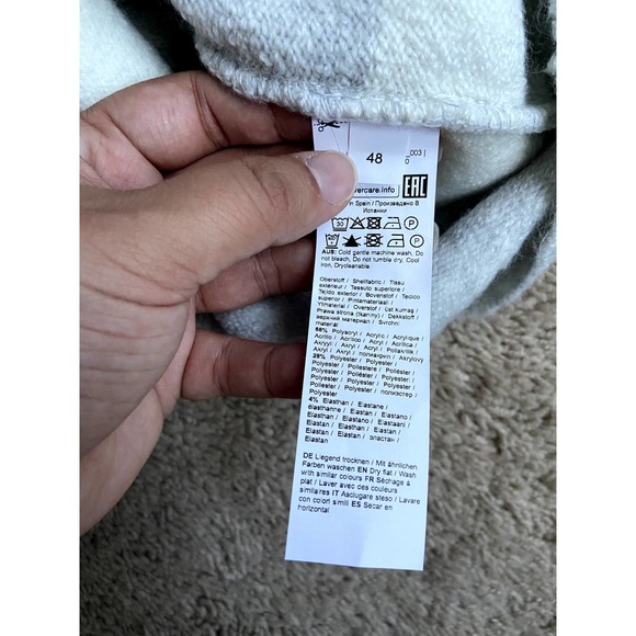 Anna Field Curvy Pencil Wool Skirt EU48/US16 - Picture 3 of 4